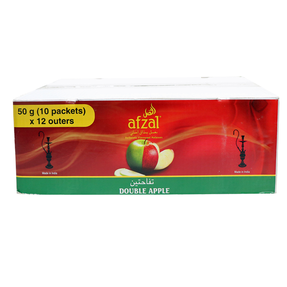 Double Apple Tobacco Hookah Molasses 50gX10 Afzal Wholesale