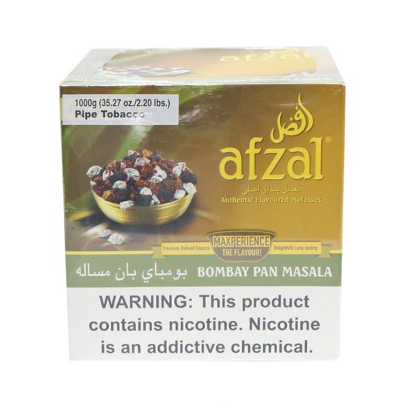 Bombay Pan Masala Hookah Molasses 1000g Afzal Wholesale