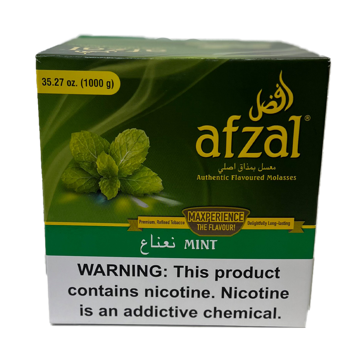 Mint Afzal Tobacco Hookah Molasses 1000g Afzal Wholesale