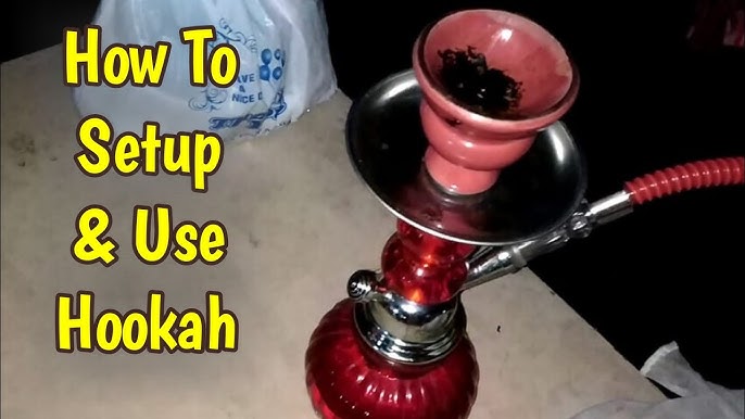 Best way to setup hookah